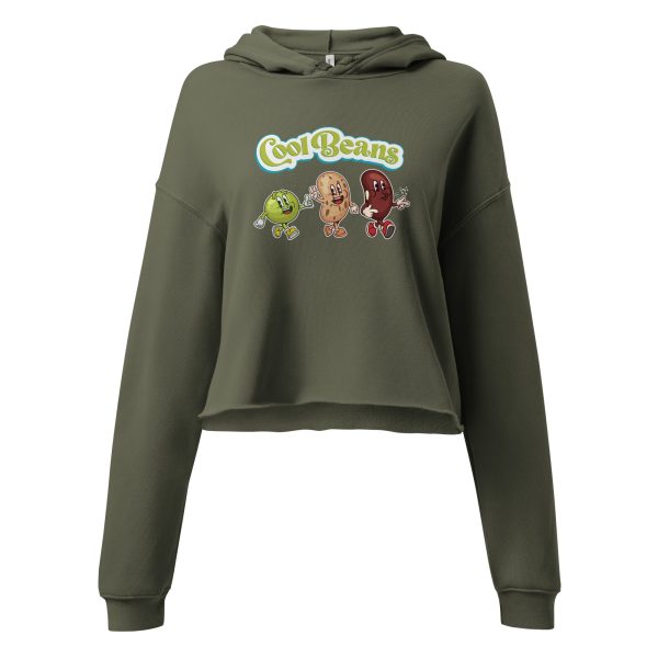 The Cool Beans Crop Hoodie